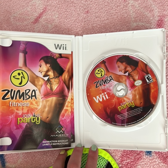 Nintendo Video Games & Consoles 33 Nintendo Wii Zumba With Belt